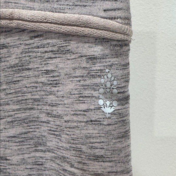 Free People Movement Dark Gray Leggings XL Athleisure Drawstring Pocket - Picture 4 of 6